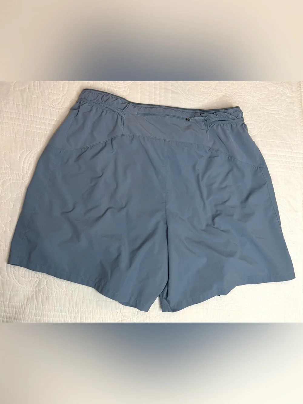 Patagonia Strider Pro Running Shorts Mens Large Blue  5 Inch Inseam Liner